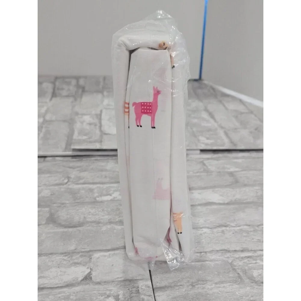 Poppy and Fritz Twin Sheet Set Llamas New Flat Fitted Pillowcase‎ Sealed